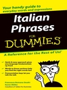 Italian Phrases For Dummies (eBook)